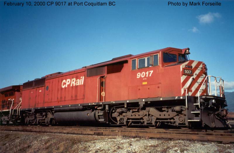 CP 9017 AT PORT COQUITLAM, B.C.